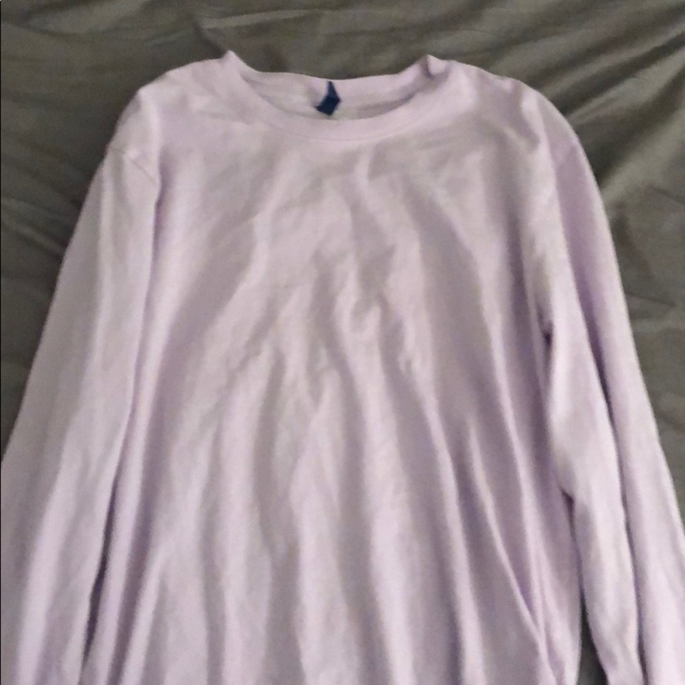 A purple shirt!